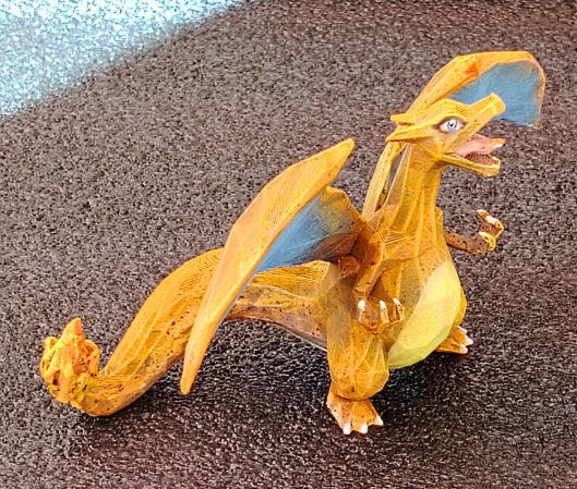 Miniatura 3 do modelo 3D Low Poly Charizard