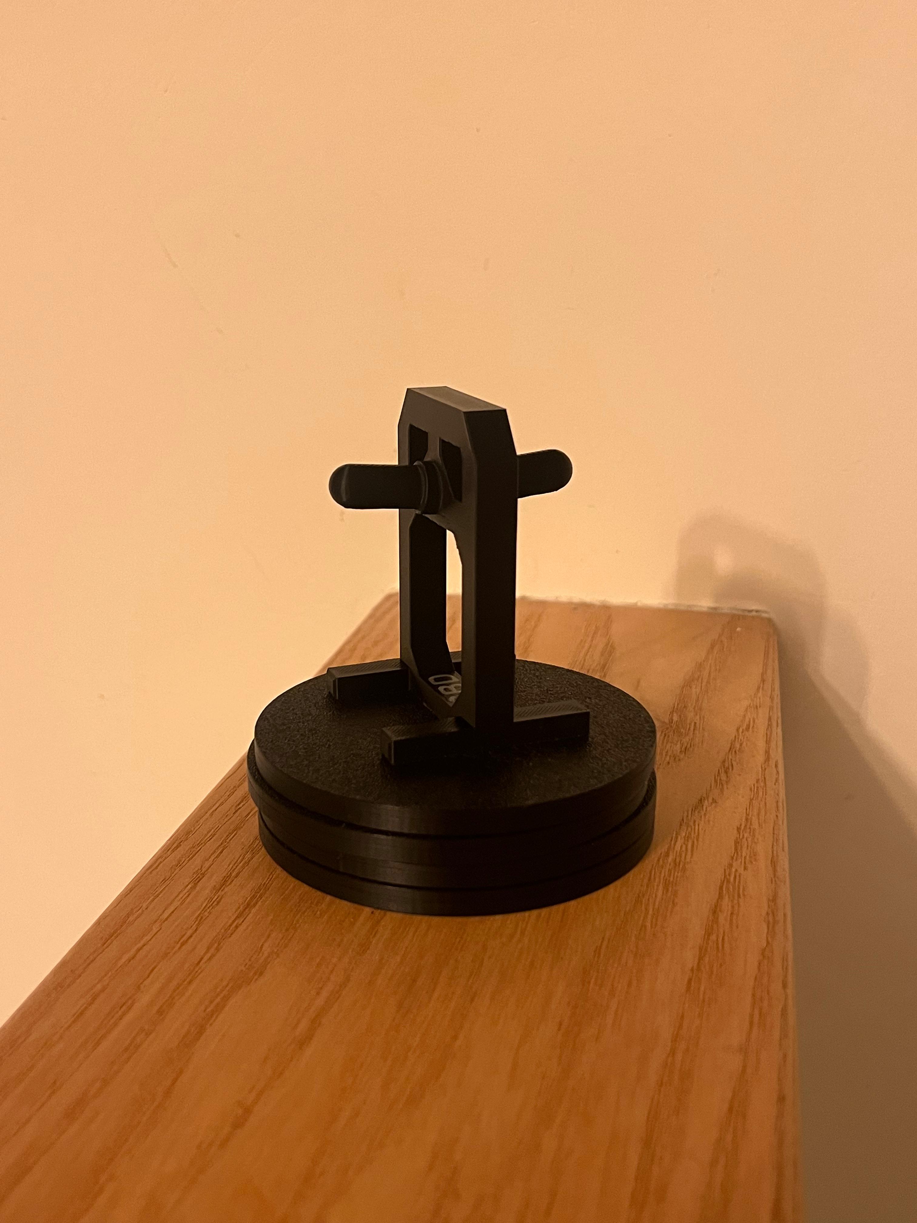 Plate coaster holder by Lars | Download free STL model | Printables.com