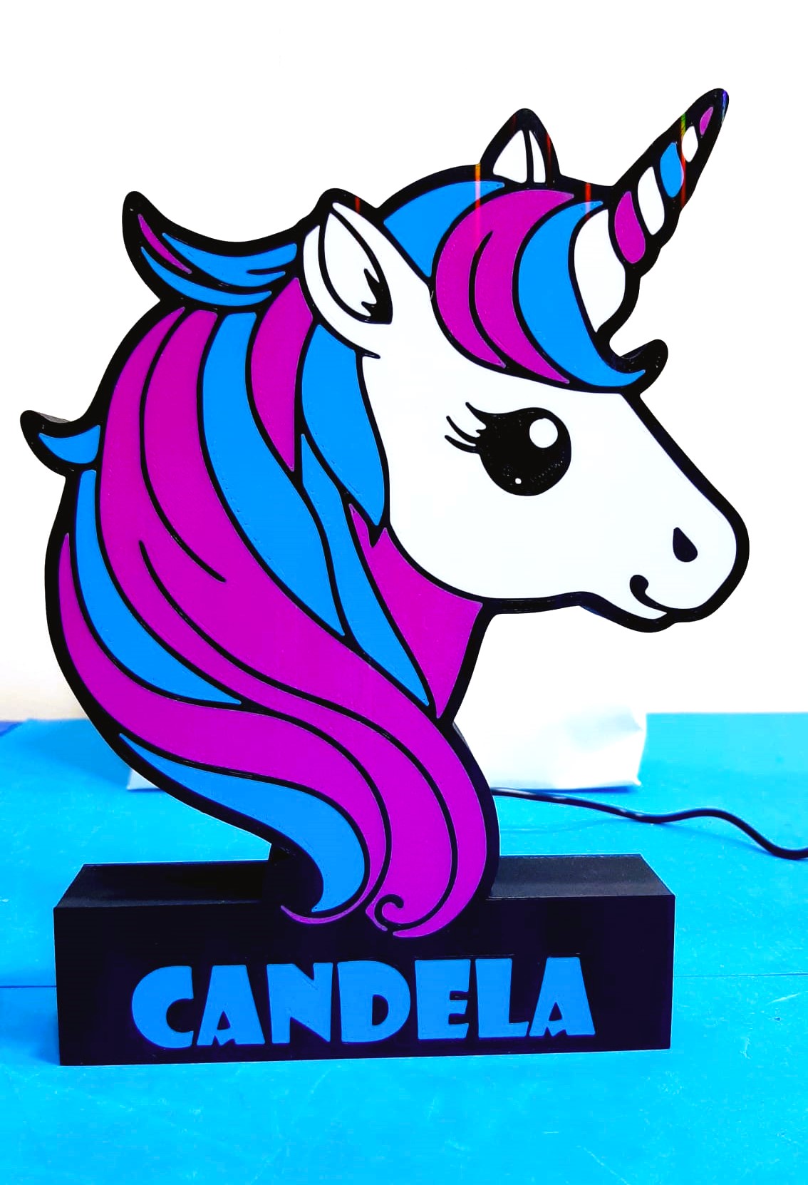 Lamp Unicorn / Lámpara Unicornio