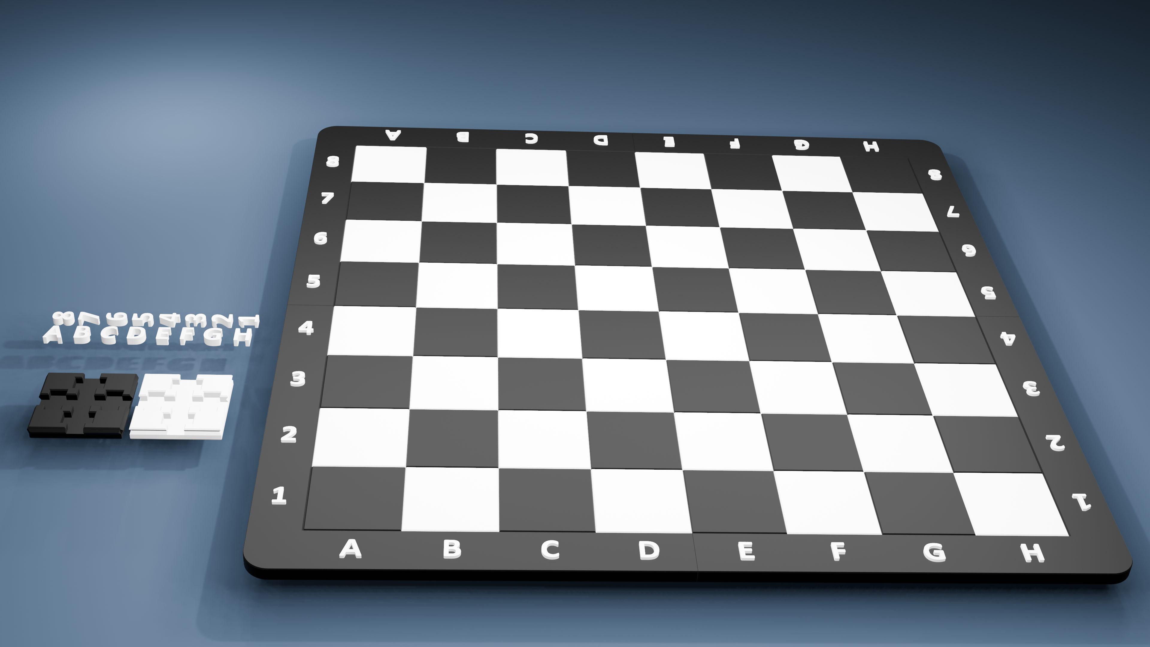 Magnetic chessboard