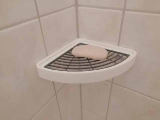 Corner Soap Shower Shelf