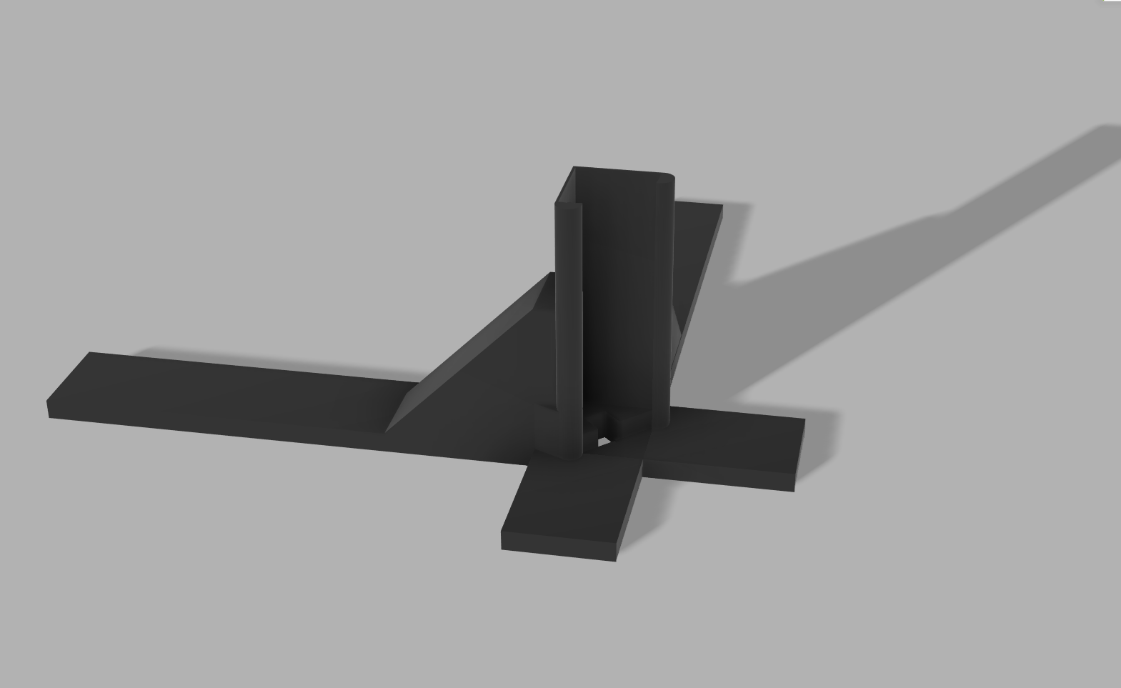 LED light stand for V shape von David R Kostenloses STLModell