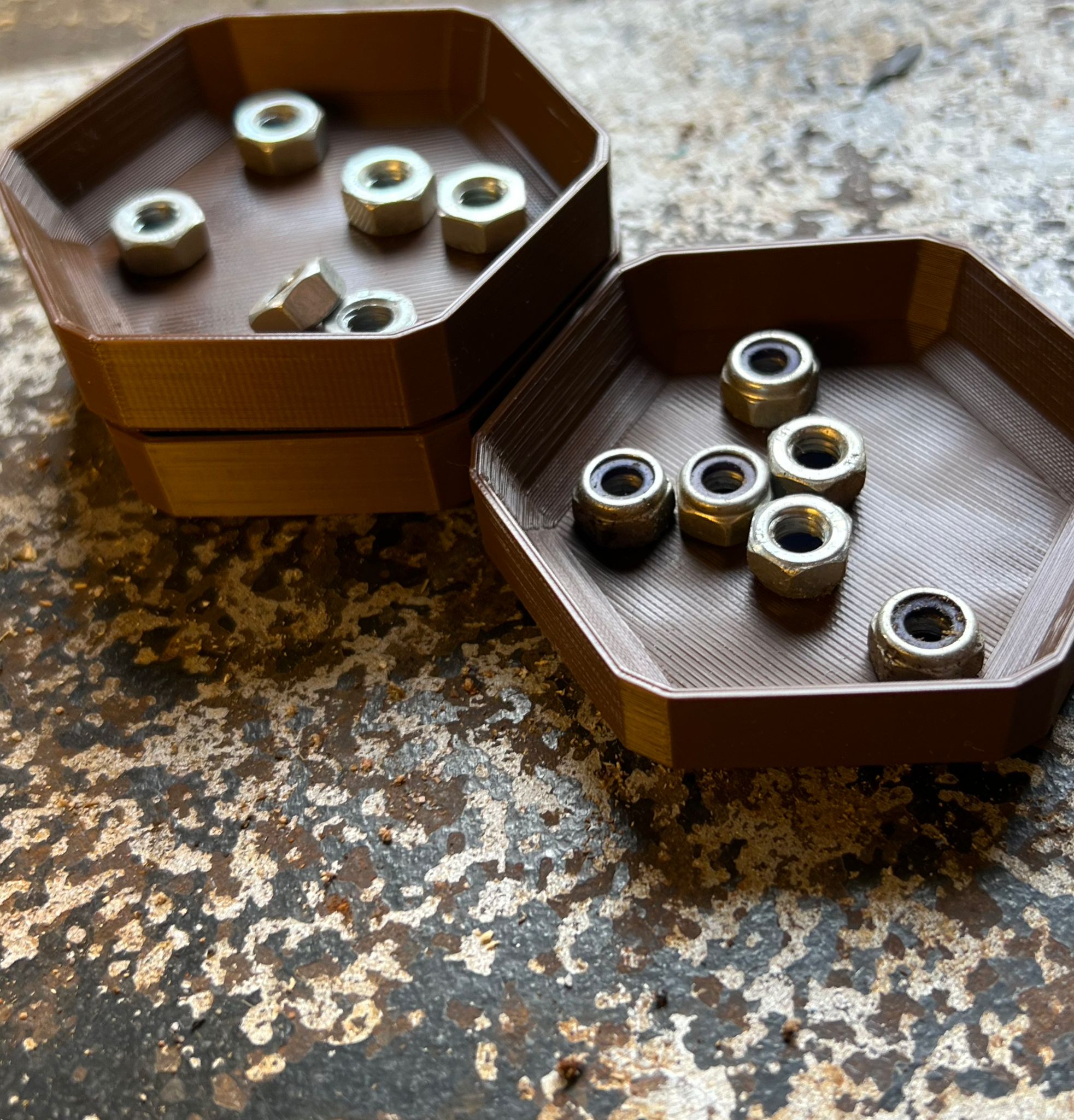 Stackable Sorting Tray Nutshape