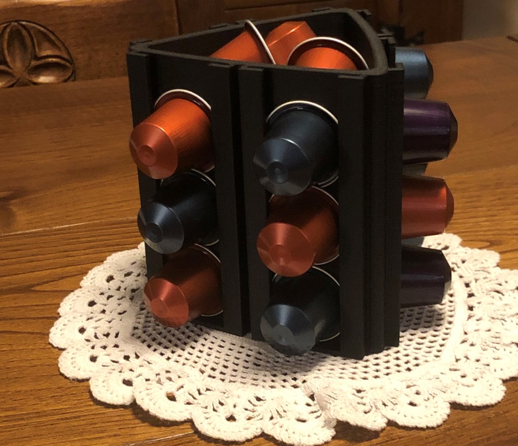 Nespresso capsule organizer