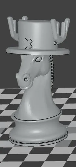 One piece chess by Ing.Dztrozoz | Download STL model