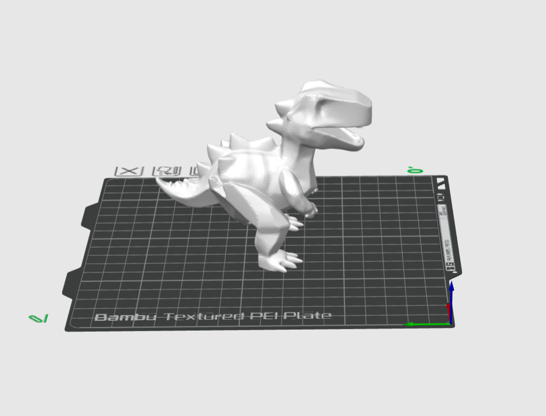 Cute Low-Poly Dinosaur — miniatura 8