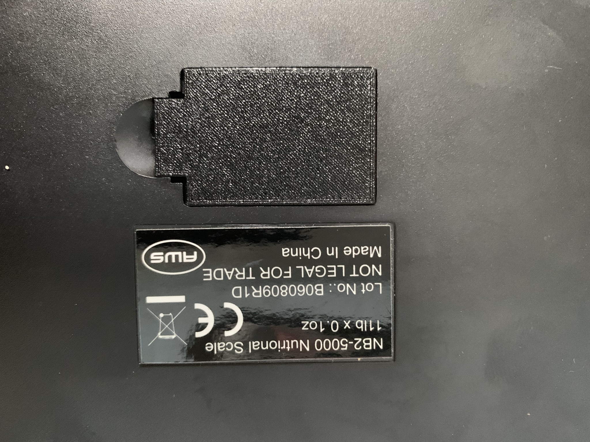 AWS Nuri Balance Scale Battery Cover