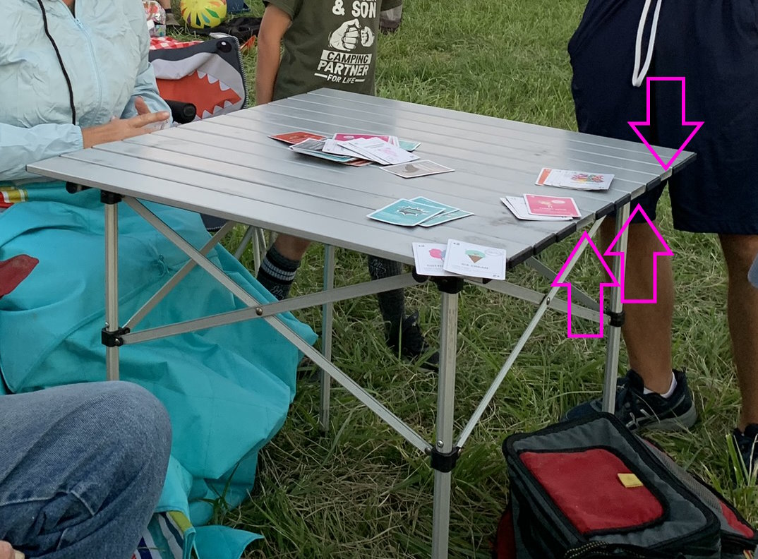 Cabela's Collapsible Camping Table Endcap