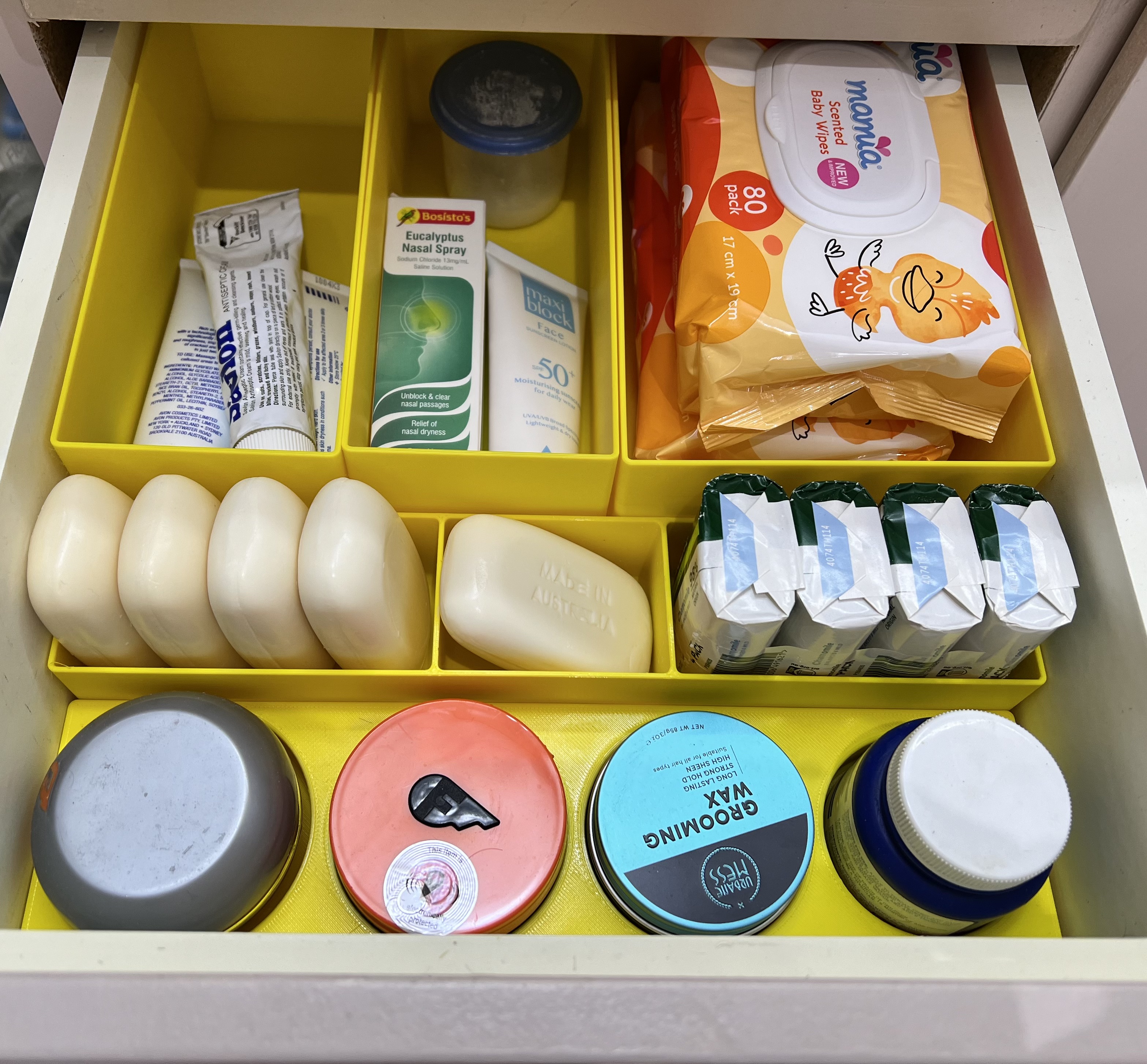 Bathroom Draw Sorting Trays