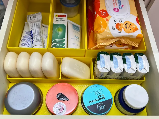 Bathroom Draw Sorting Trays