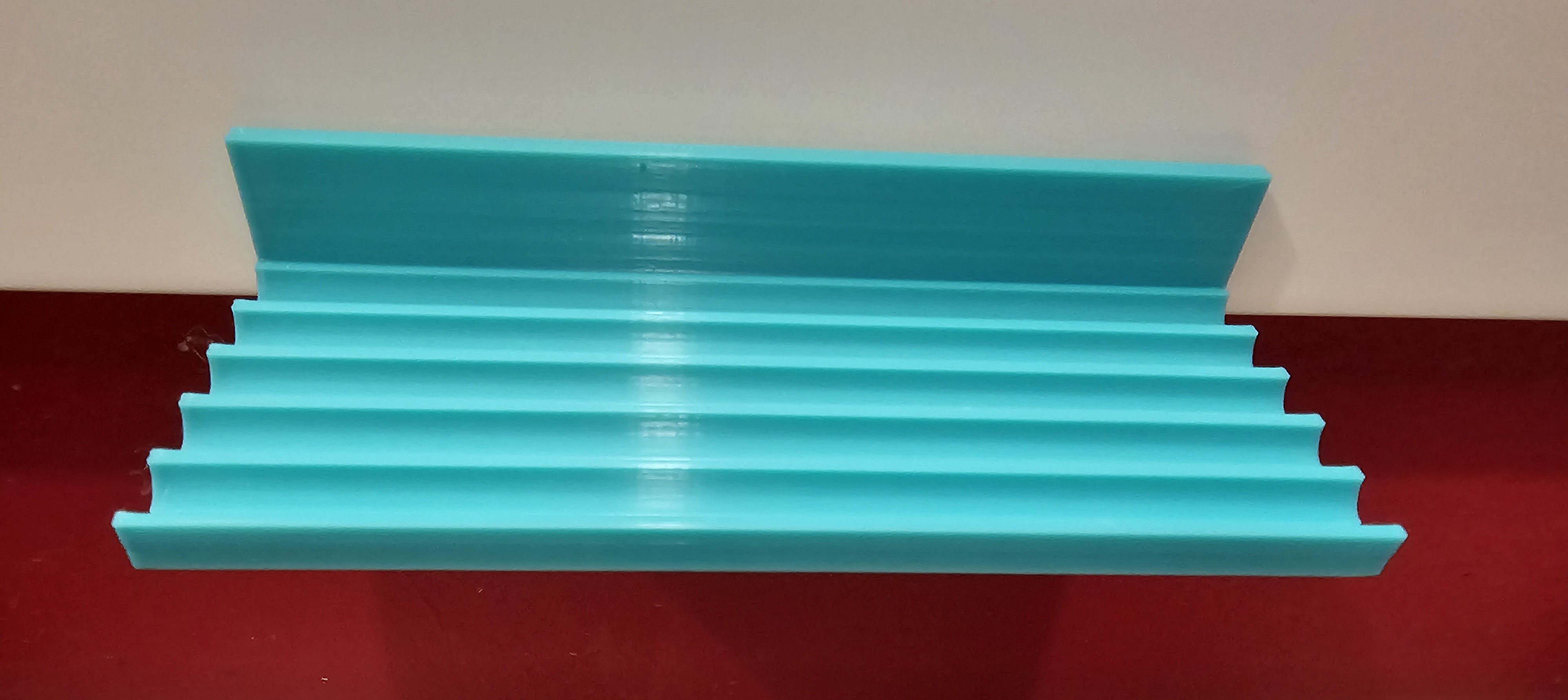 Straw holder wall mounted