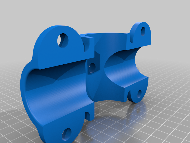 PVC pipe connector by Nomis Download free STL model