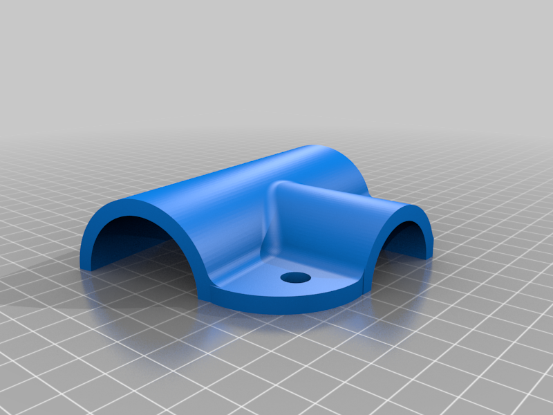 PVC pipe connector by Nomis Download free STL model