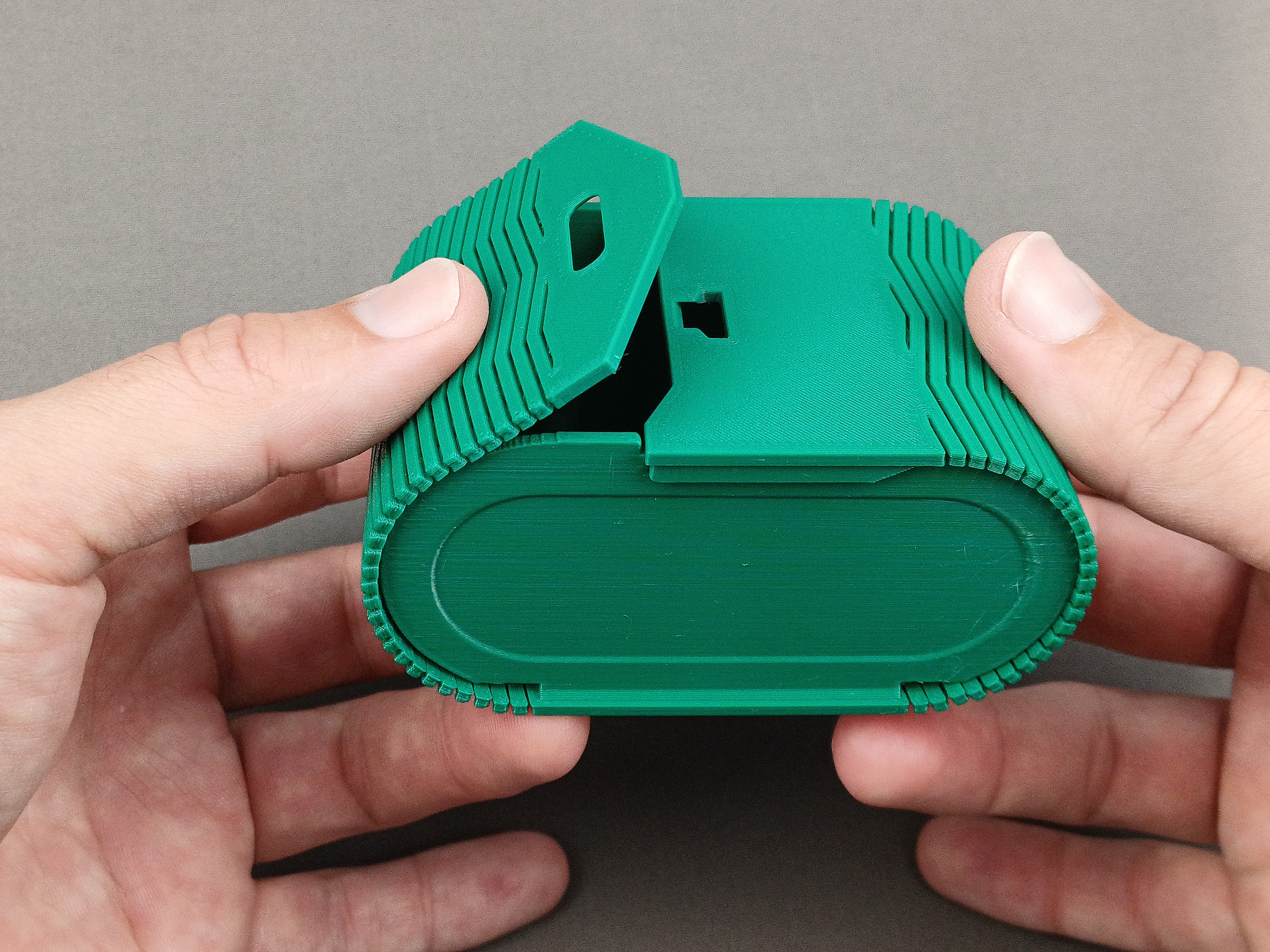 Miniatura 2 do modelo 3D Flexi oval box