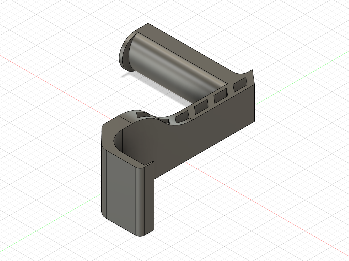 Miniatura 5 do modelo 3D Flashforge 5m Pro Side Spool Holder