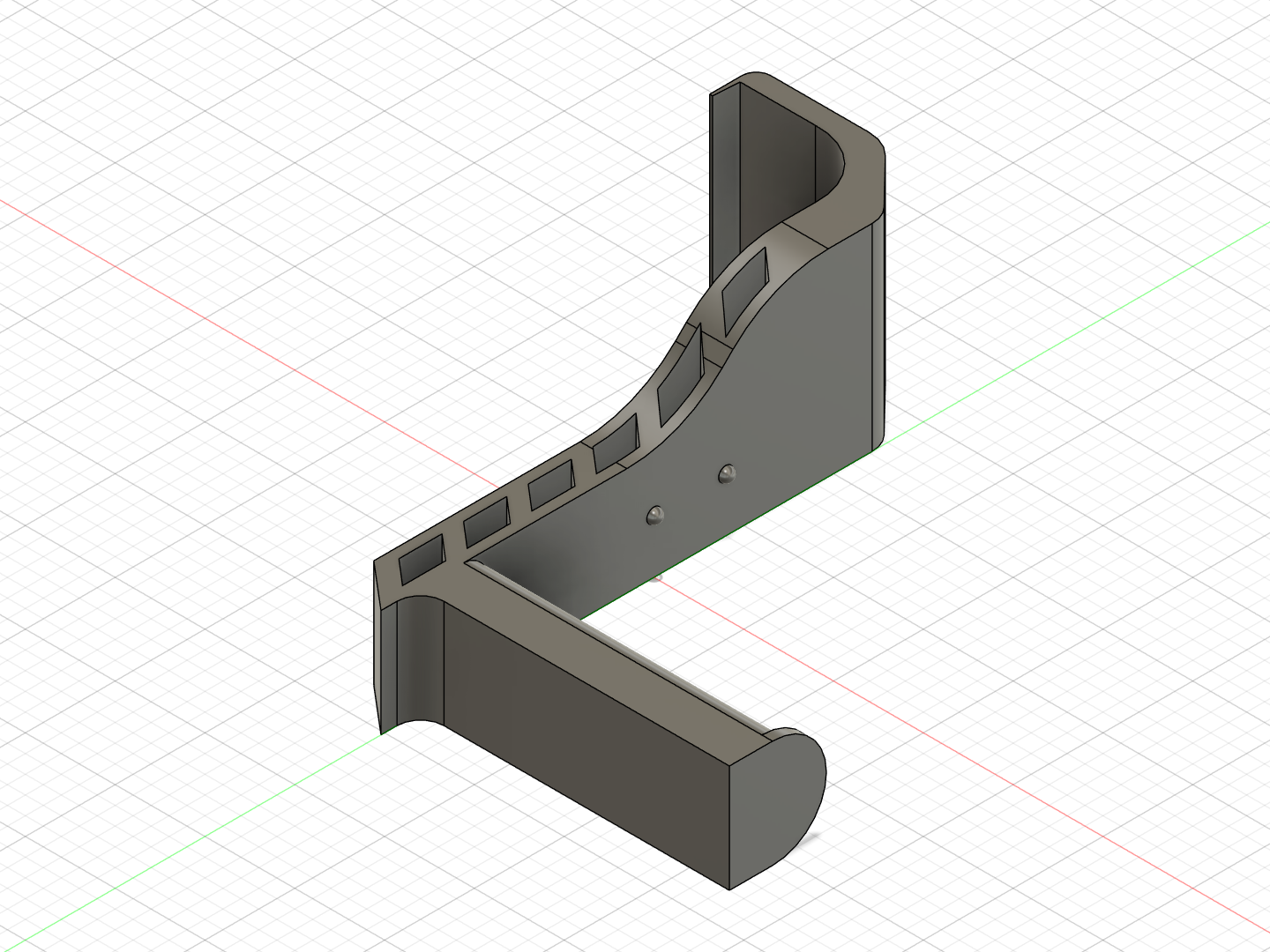 Miniatura 4 do modelo 3D Flashforge 5m Pro Side Spool Holder
