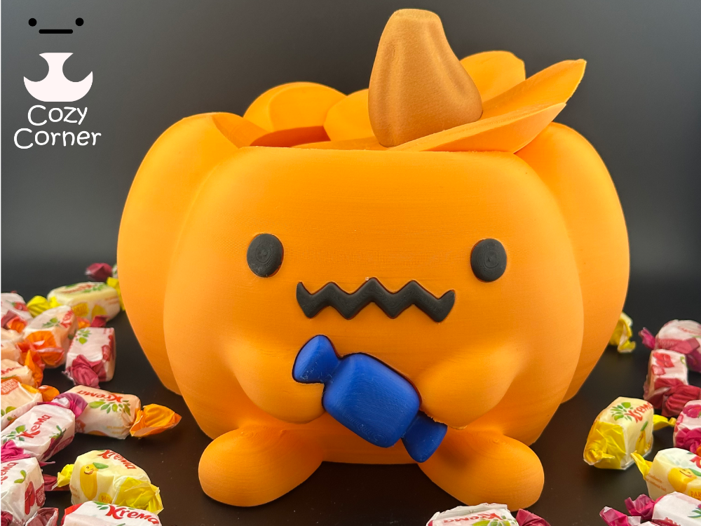 Pumpkin candy bowl