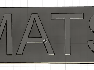 mats sign by Sova | Download free STL model | Printables.com