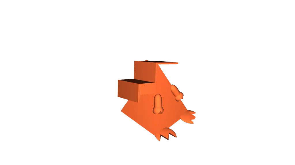 Illusion T-rex by Lene Christensen | Download free STL model | Printables.com