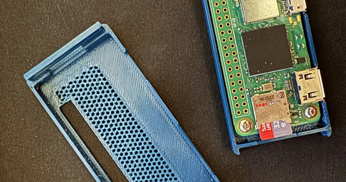 Raspberry Pi Zero 2 W Snap Fit Case od autora cosmix | Stáhněte si ...