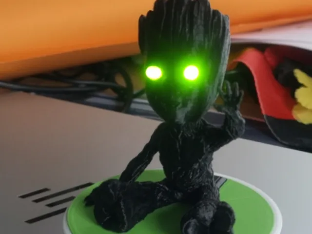 Baby Groot with LED Eyes