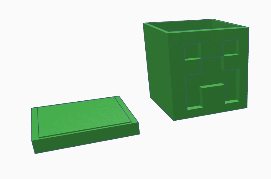 Minecraft Creeper Box