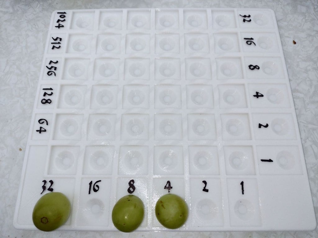 Napier Binary Multiplication Board — miniatura 2