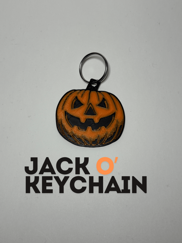 Jack O' Keychain - The pumpkin Keychain