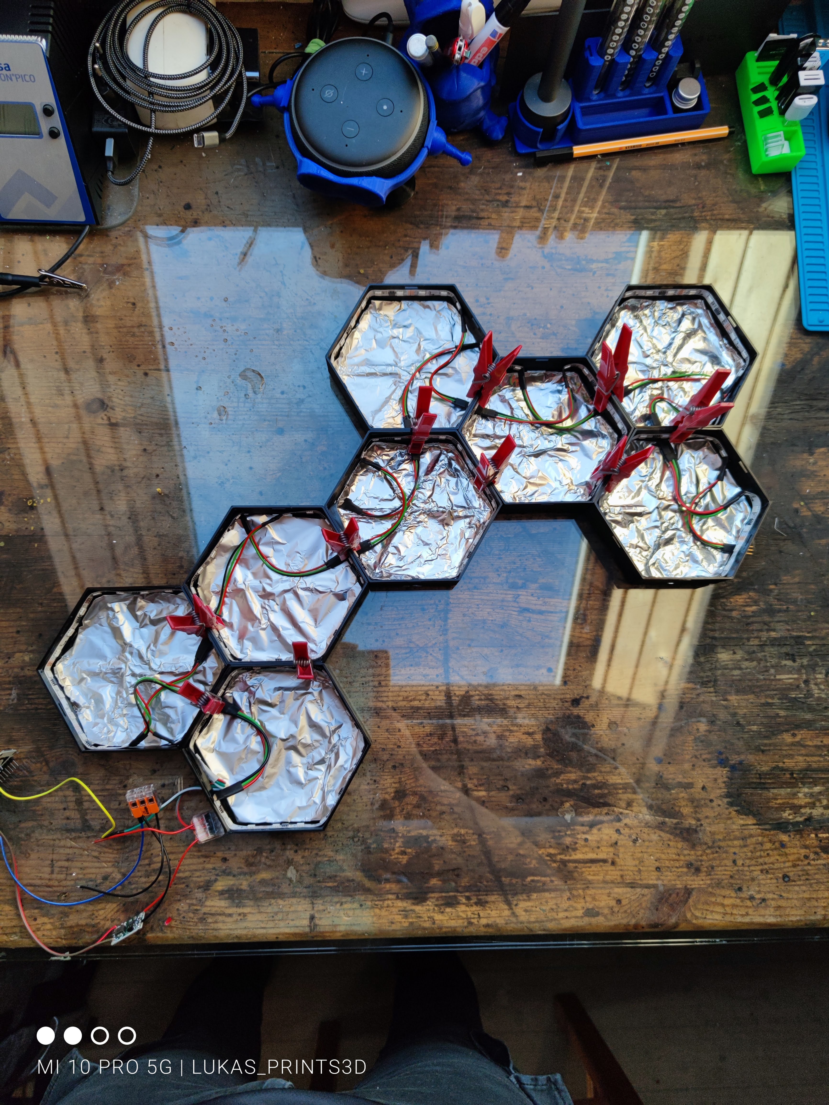 Miniatura 4 do modelo 3D Hexaleaf