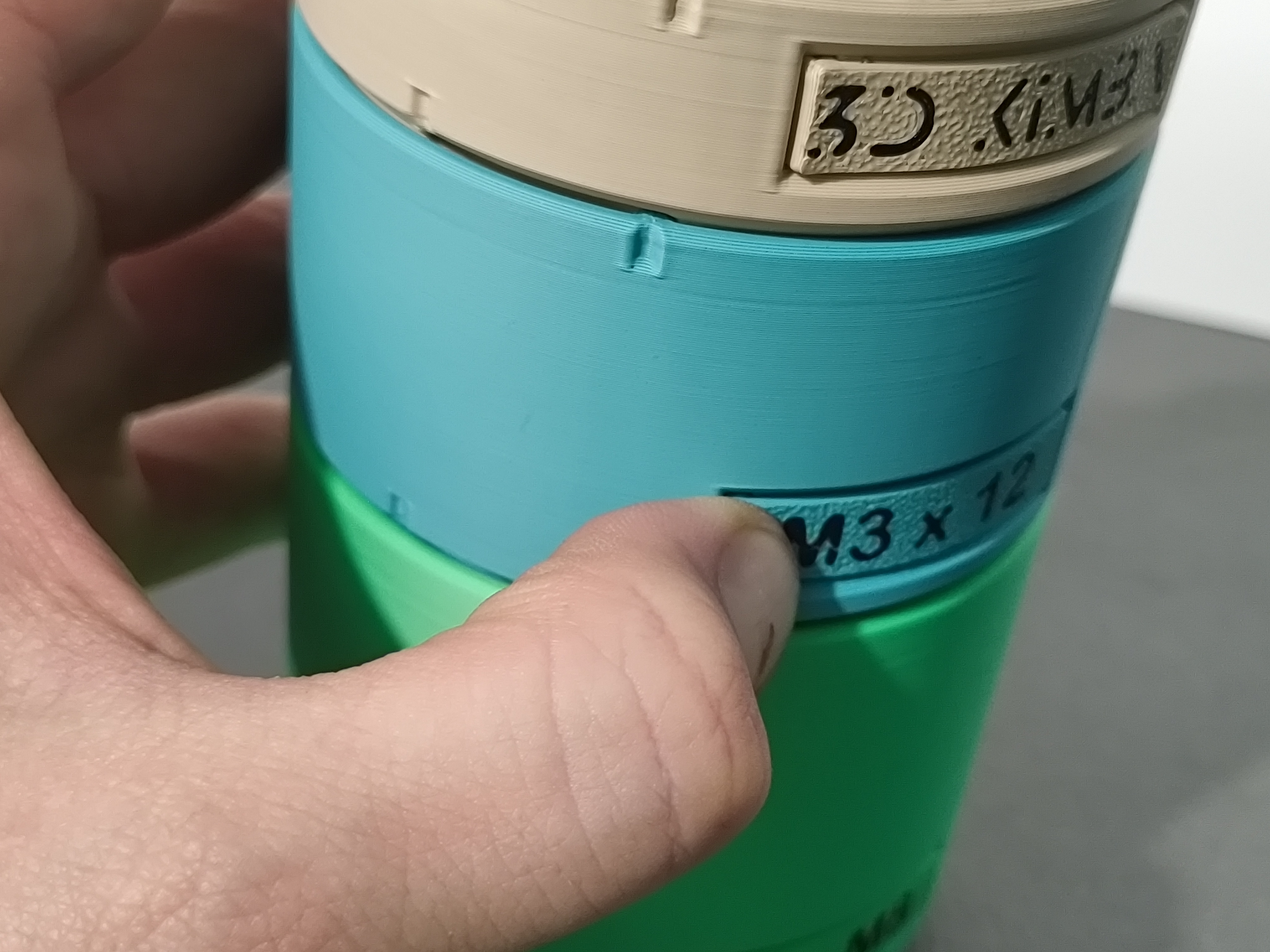 Cylindrical Stackable Containers: Organize Your Loose Items with a Twist — miniatura 13