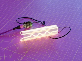 LED Lamp by Adafruit | Download free STL model | Printables.com
