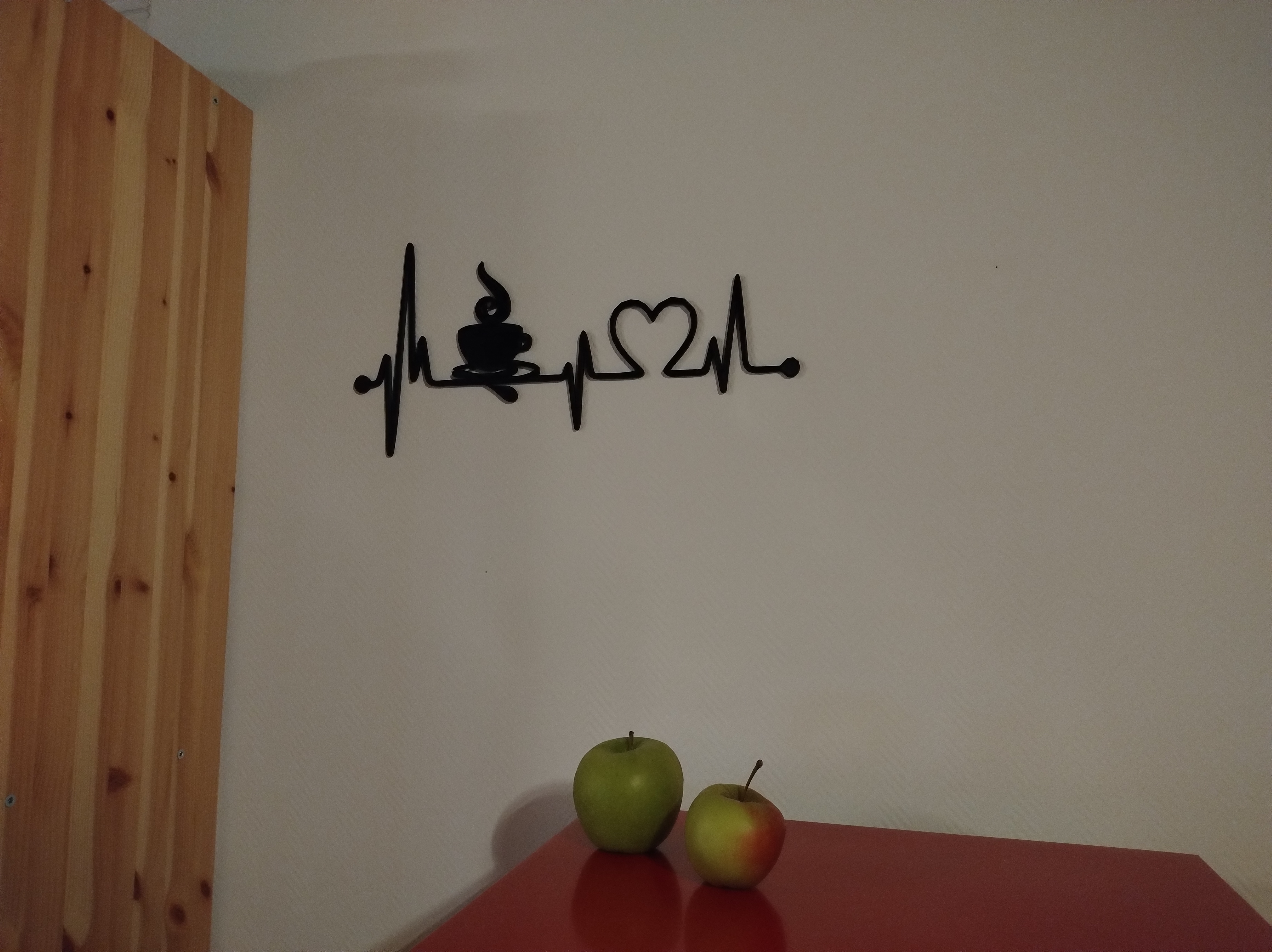 Coffee wall drawing in 4 parts for Prusa MINI