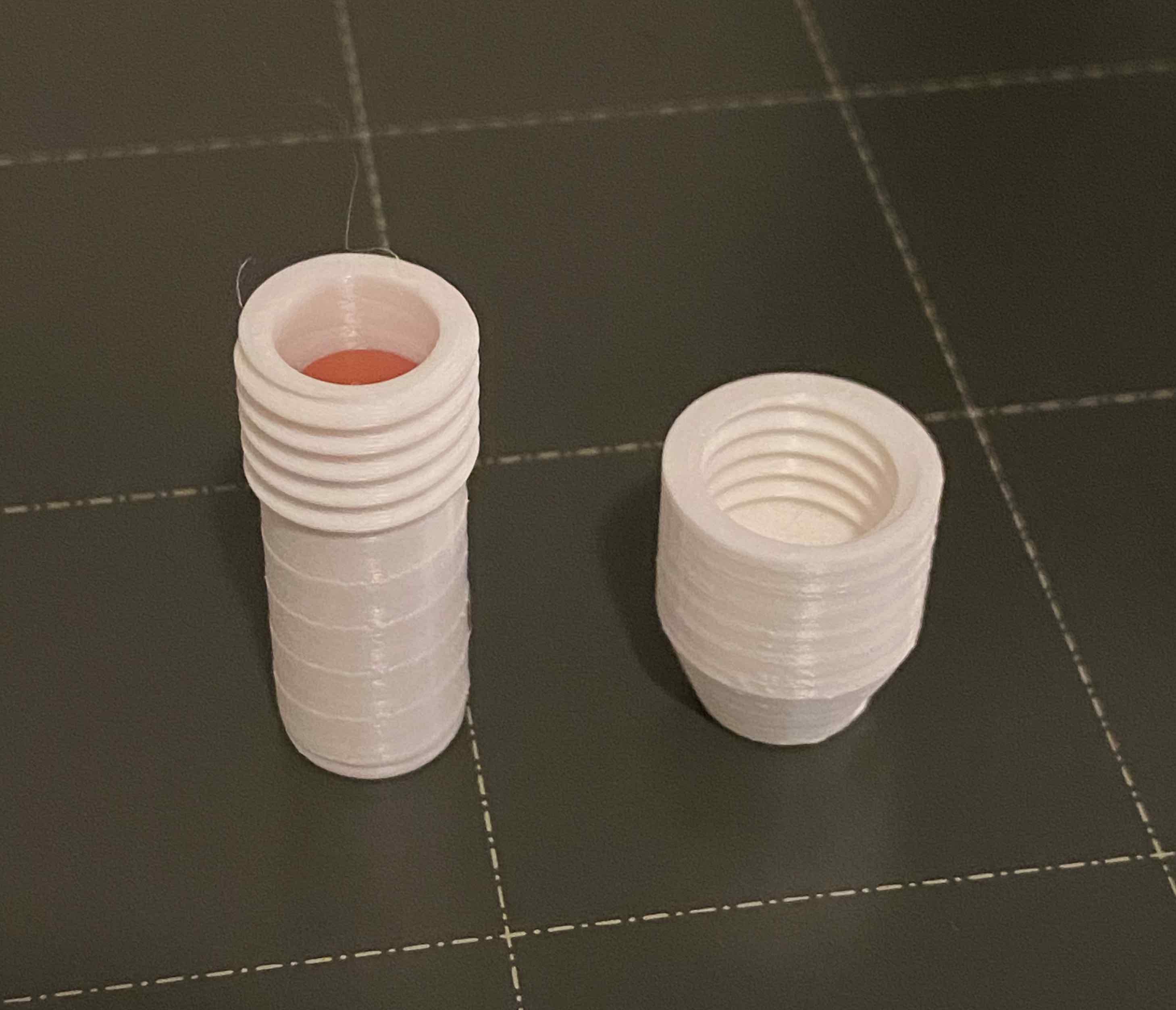 Small pillbox for keyring (big)