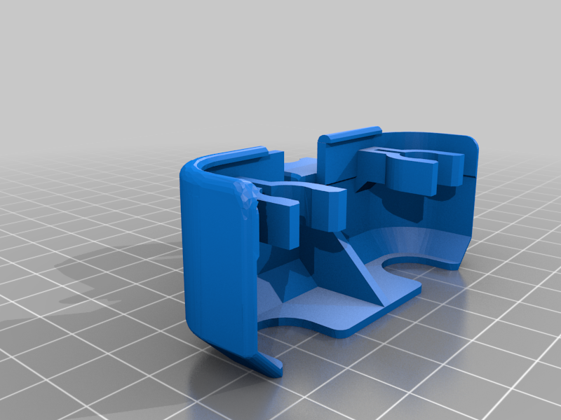 X-Axis Rollers Cover + Chain attachment + Lip + Cutout for Compact Tritan