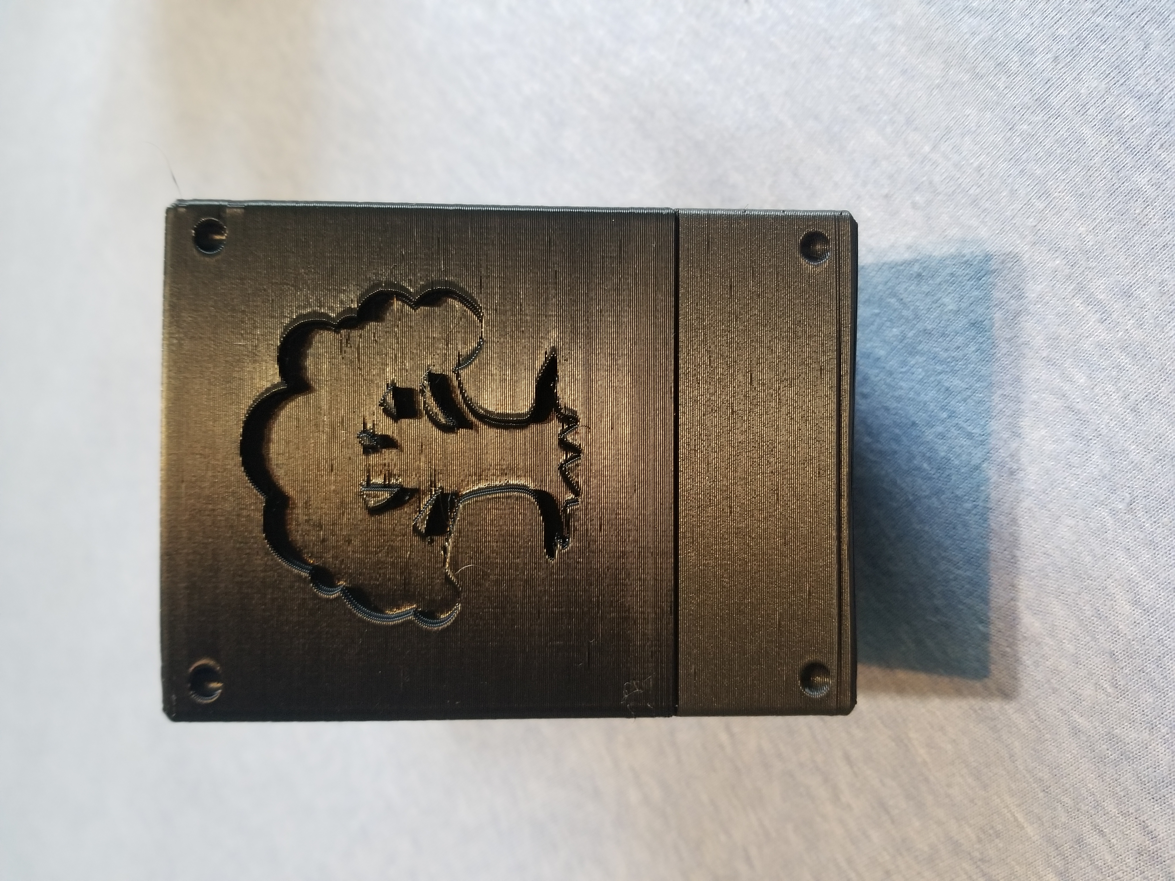 Green Mana Symbol Deck Box