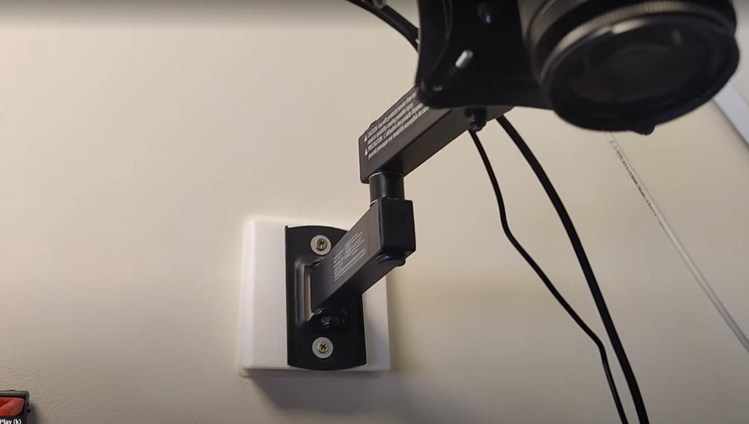 Camera / TV VESA Wall mount 10 and 20 degrees tilt