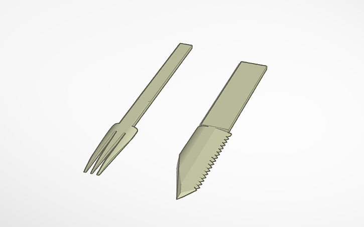 Messer und Gabel