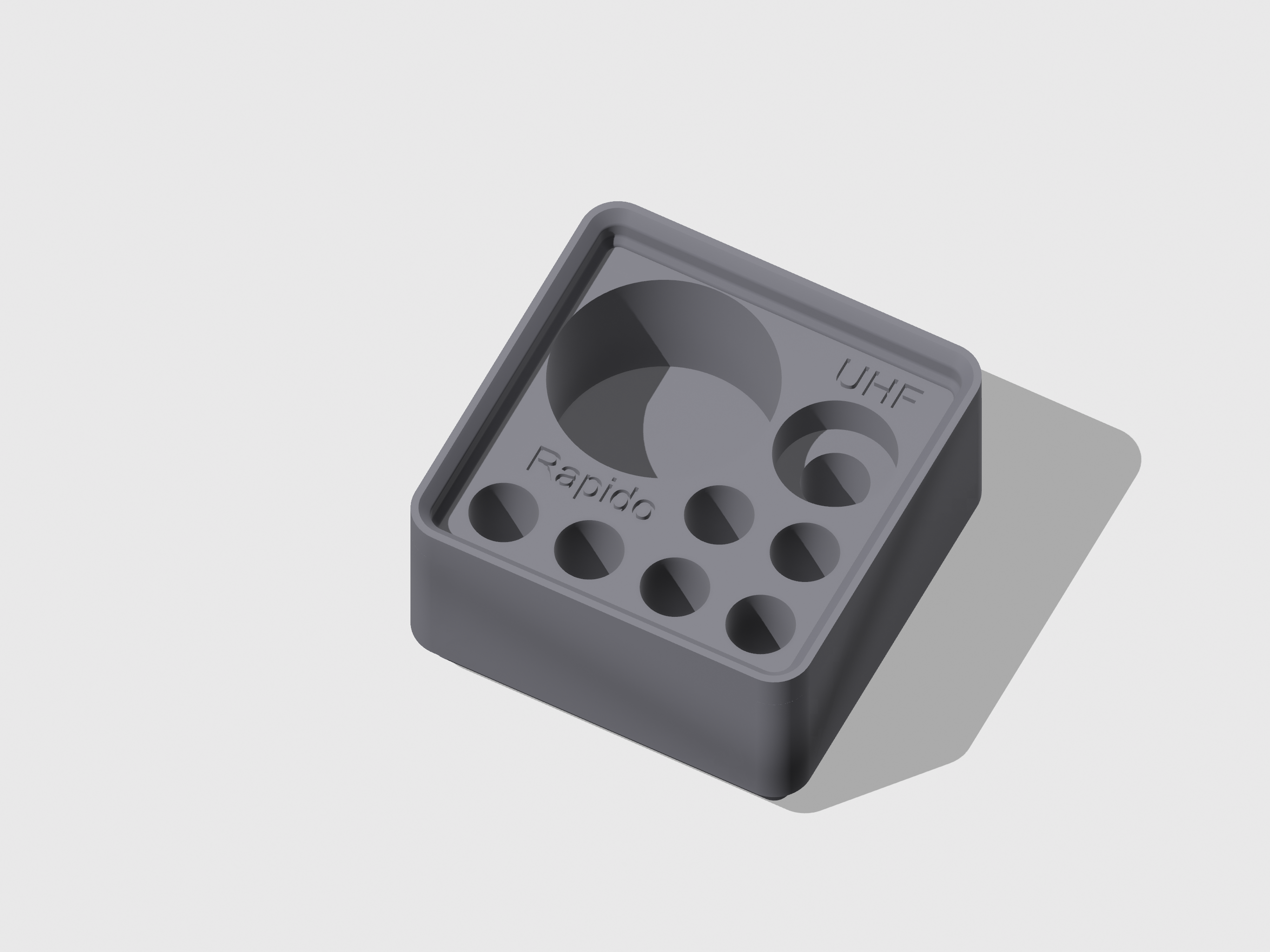 Gridfinity Rapido UHF and Nozzel Holder