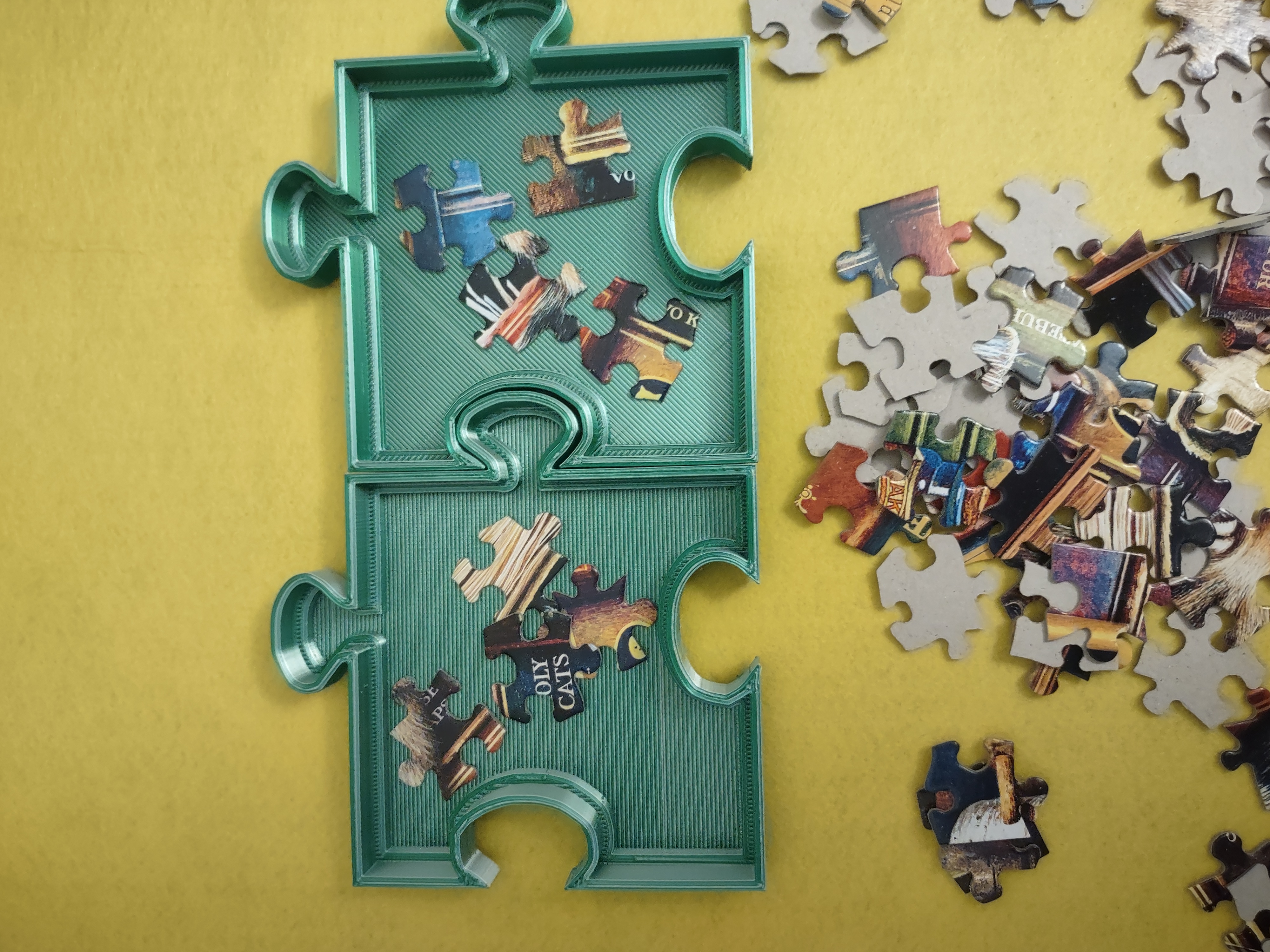 Jigsaw Puzzle Sorting Tray