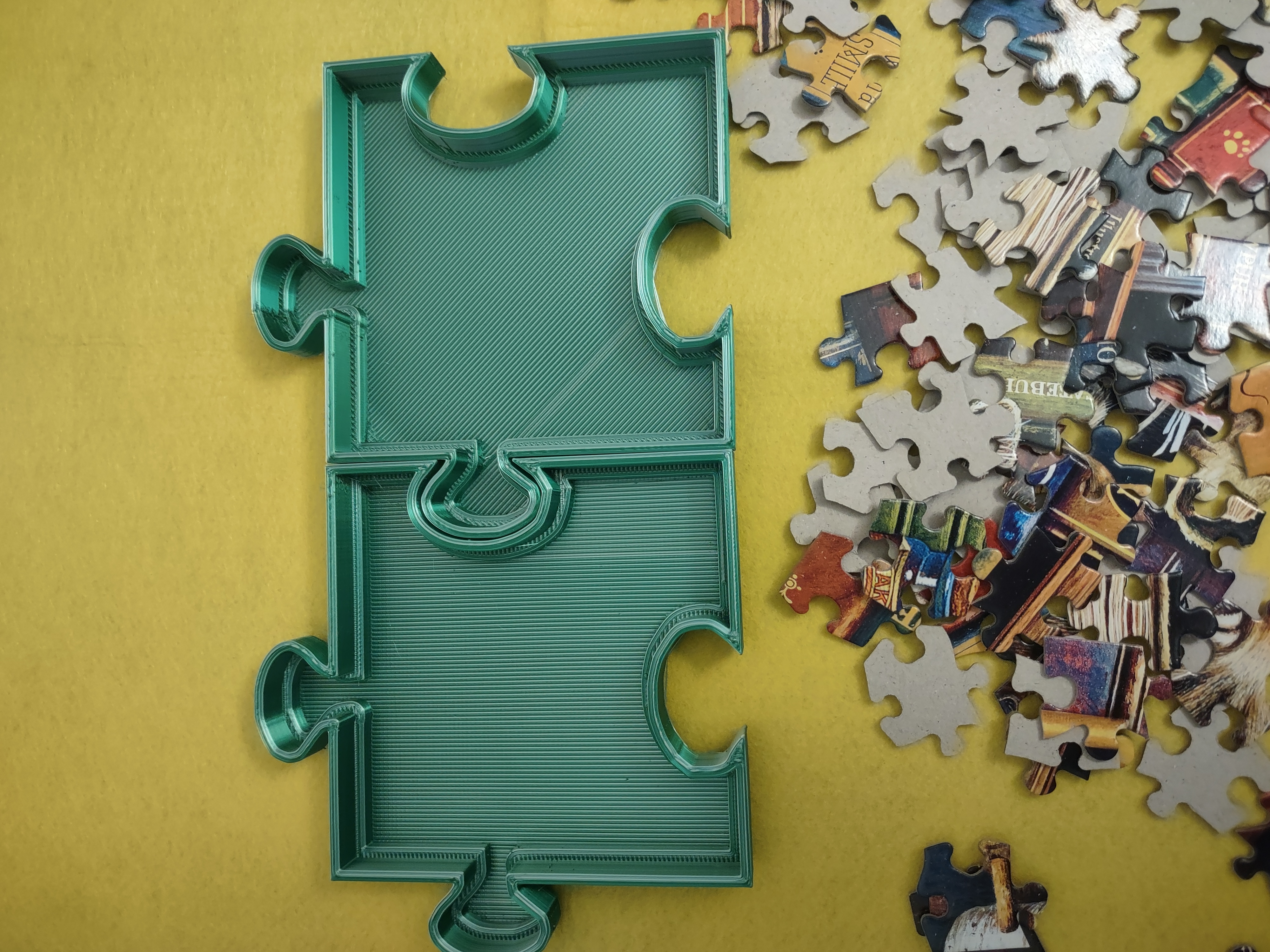 Miniatura 3 do modelo 3D Jigsaw Puzzle Sorting Tray