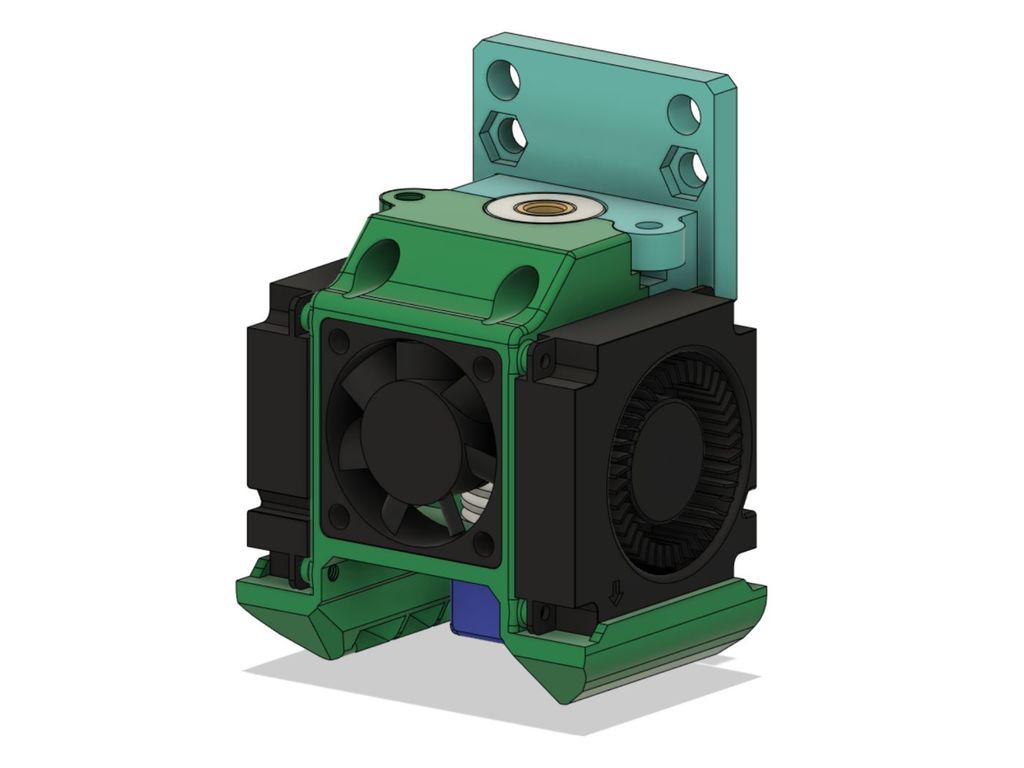 V6 X carriage by lorinczroby - adapter for Geeetech i3 Pro B