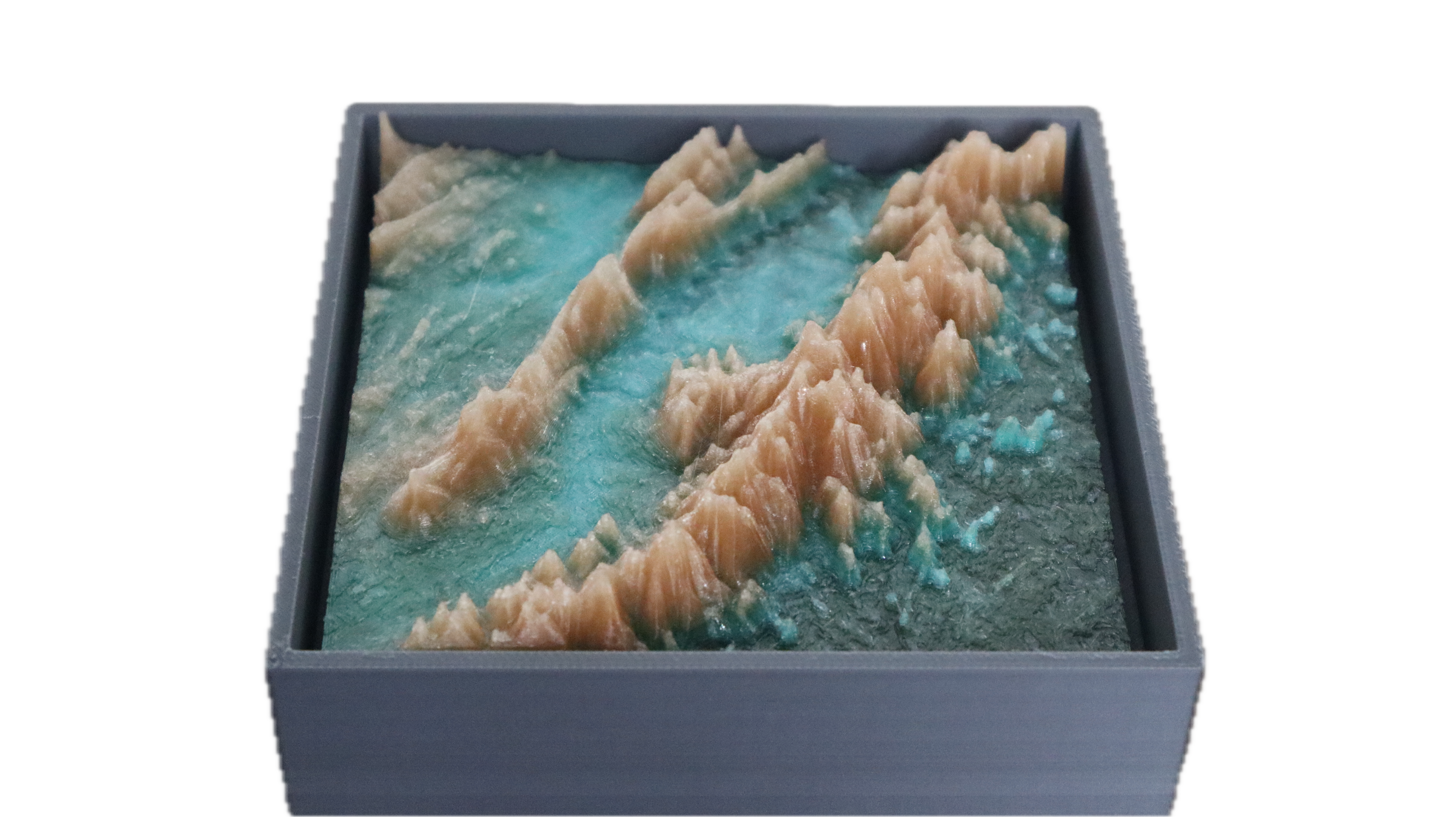 Shenandoah National Park 3D Terrain Map