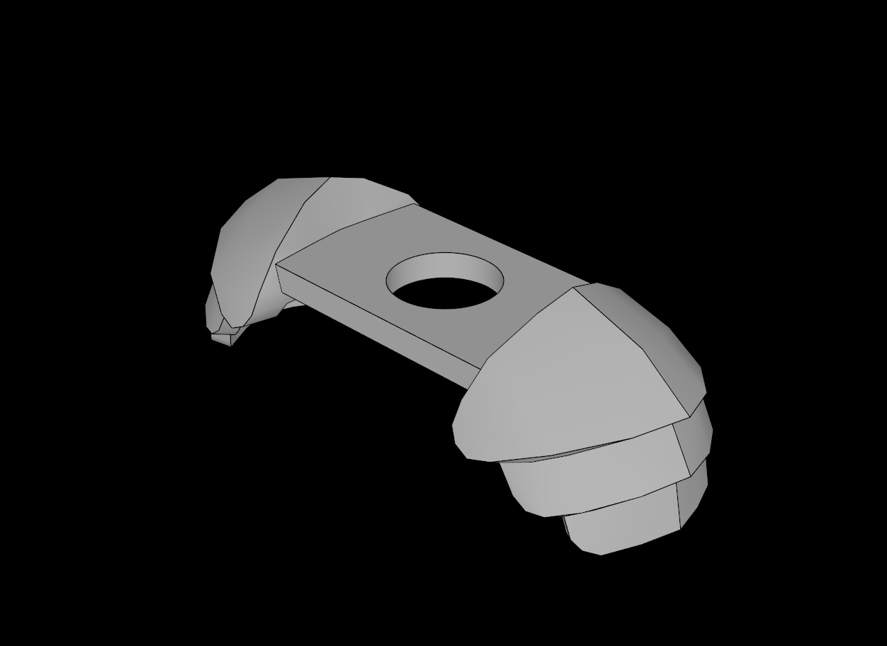 Lego Compatible (37614.dat) Minifig Shoulder Guards