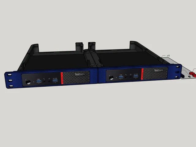 Lenovo Tiny PC 2x 1U Server Rack Mount