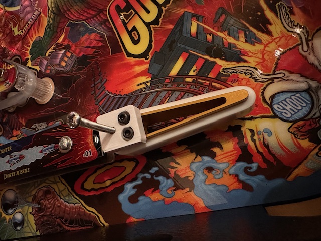 precision pinball flipper puller - scratch resistant!