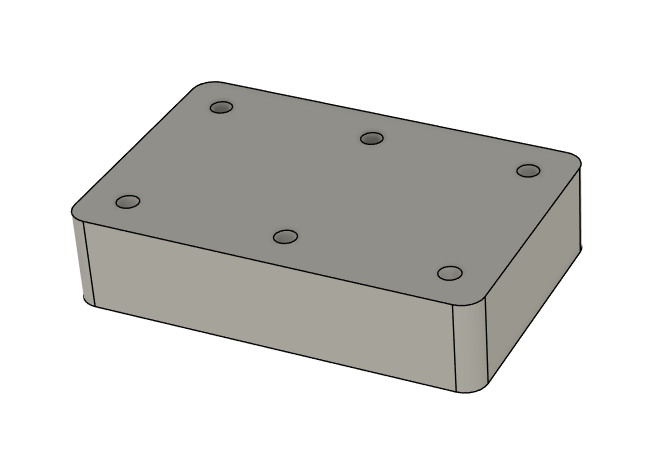 Miniatura 4 do modelo 3D Sliding lock extension pad