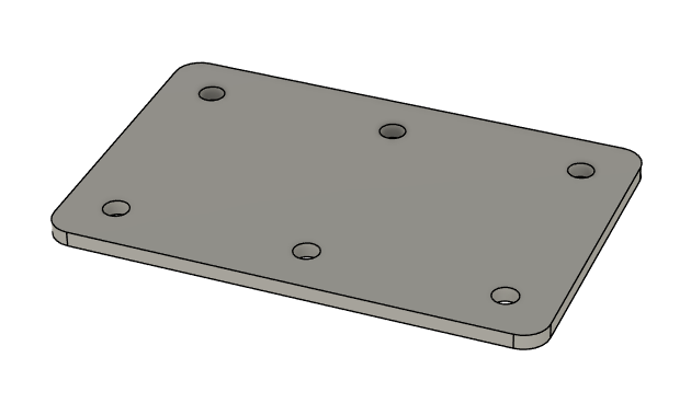 Miniatura 3 do modelo 3D Sliding lock extension pad