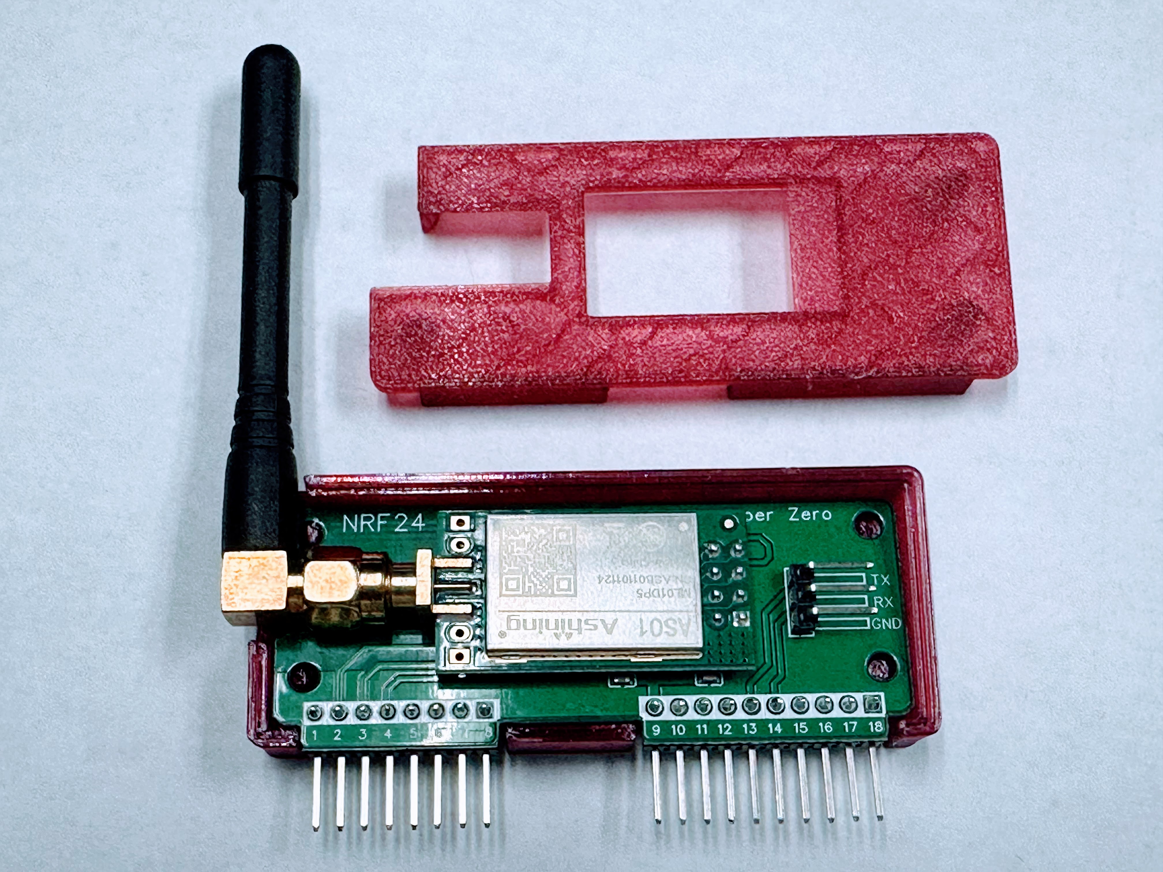 Flipper Zero NRF24 Case & Window CC1101