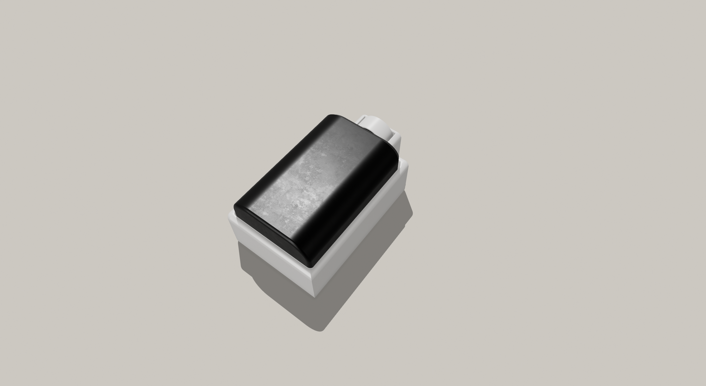 Square dog bottle