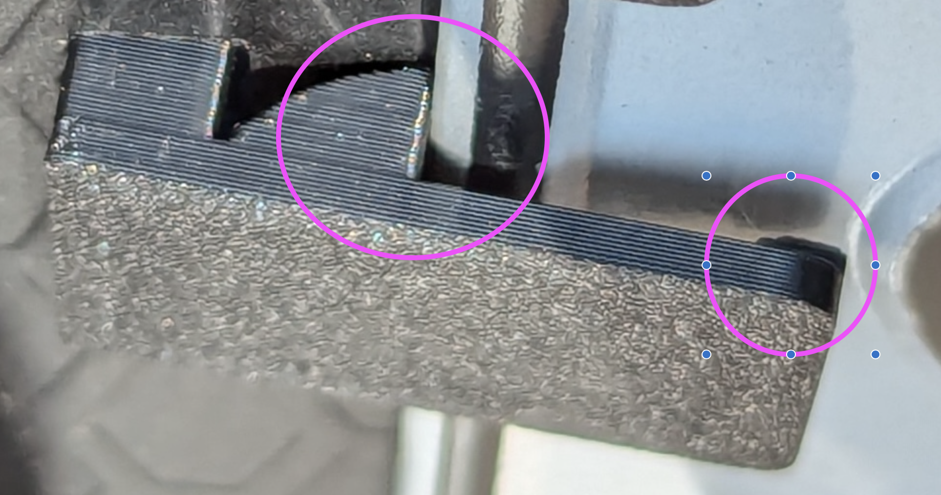 Thule license plate clip (long)